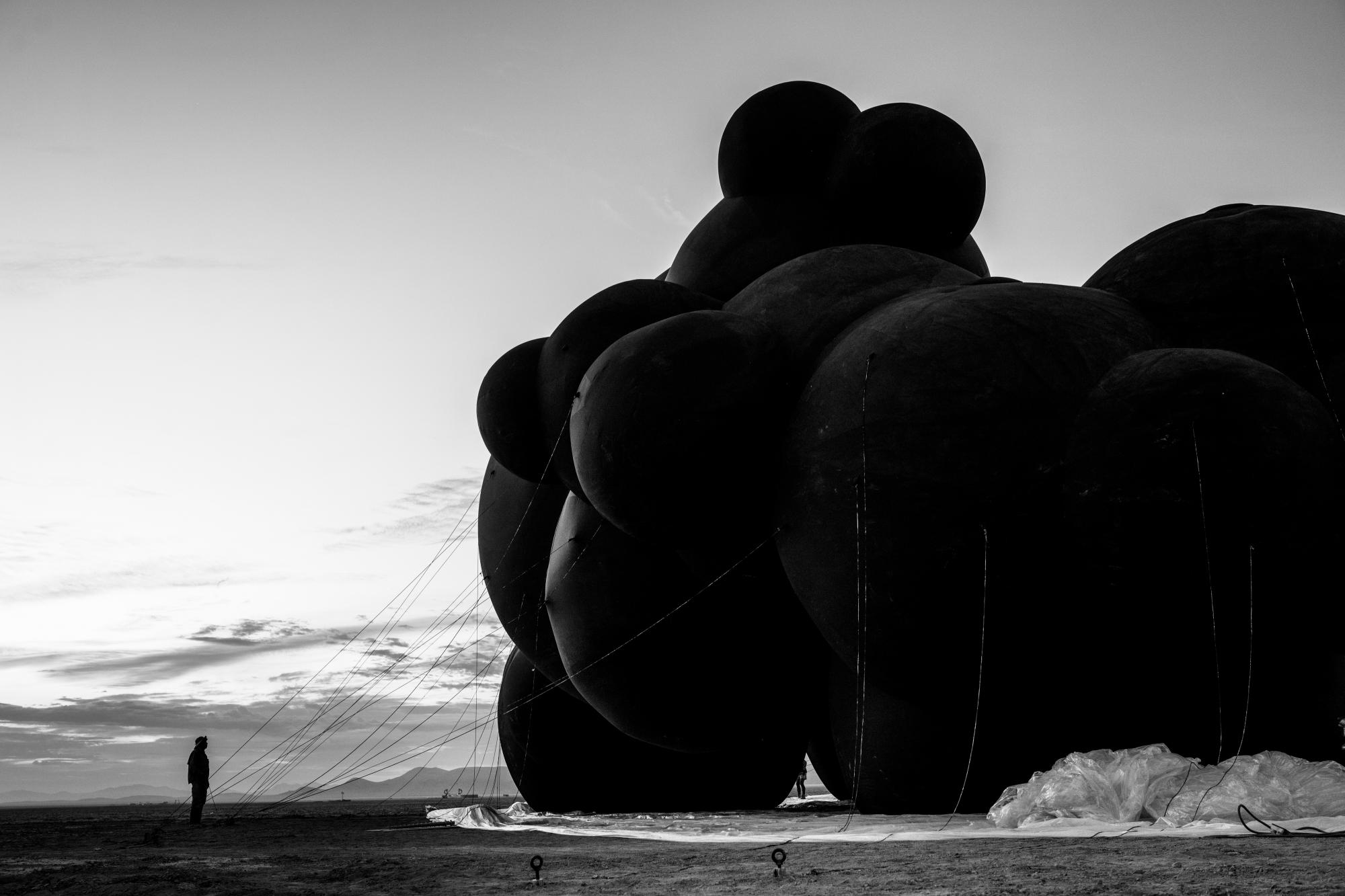 У День Незалежності буря знищила український арт на Burning Man: не протримався і доби